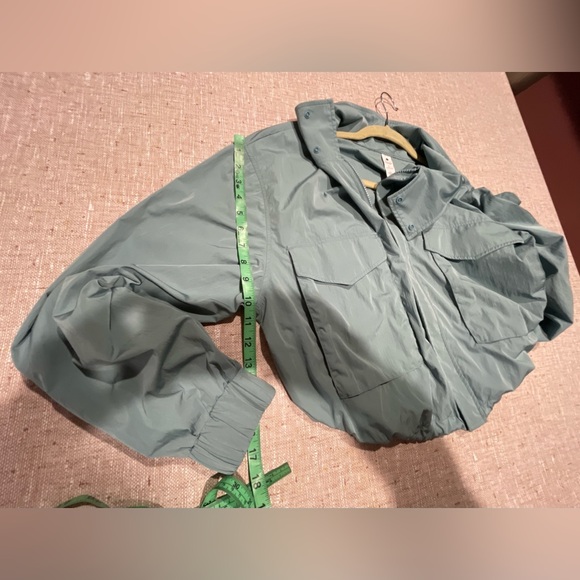 Yogalicious Women's Blue Bomber Jacket - Picture 6 of 10